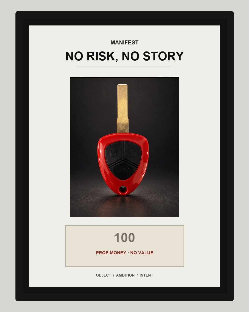 No Risk, No Story